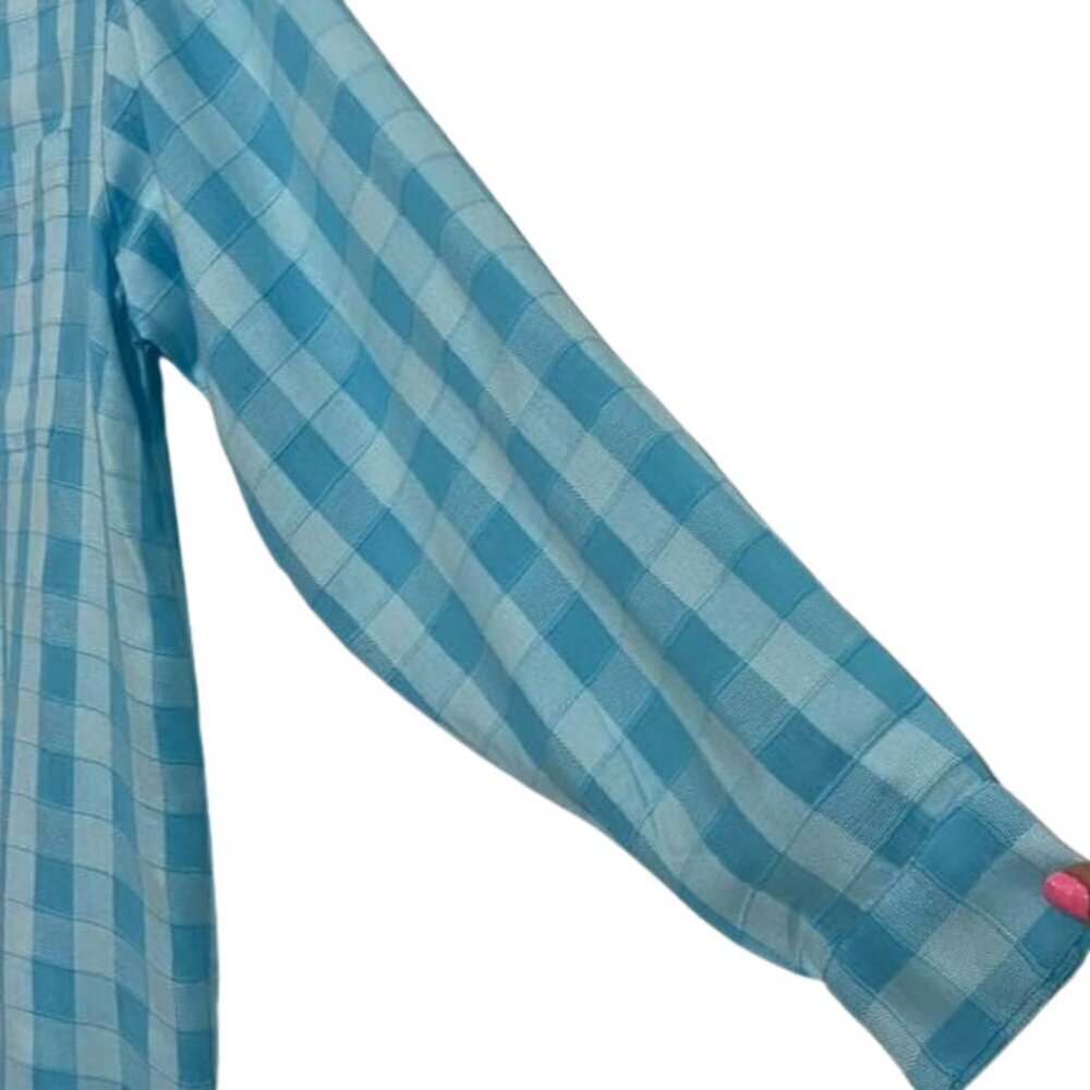 2 for $15 NWT 220 Hickory Lightweight Long Sleeve Button Down Shirt Size Medium - Picture 9 of 13